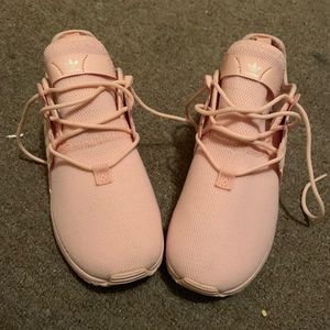 Pink adidas shoes